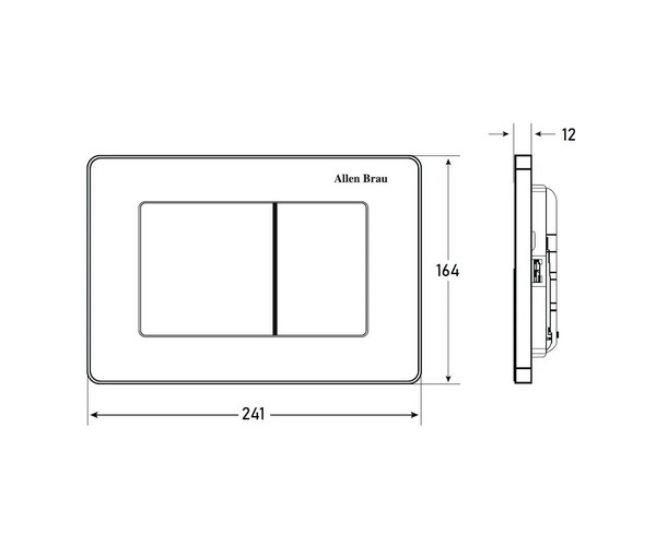 клавиша ALLEN BRAU INFINITY